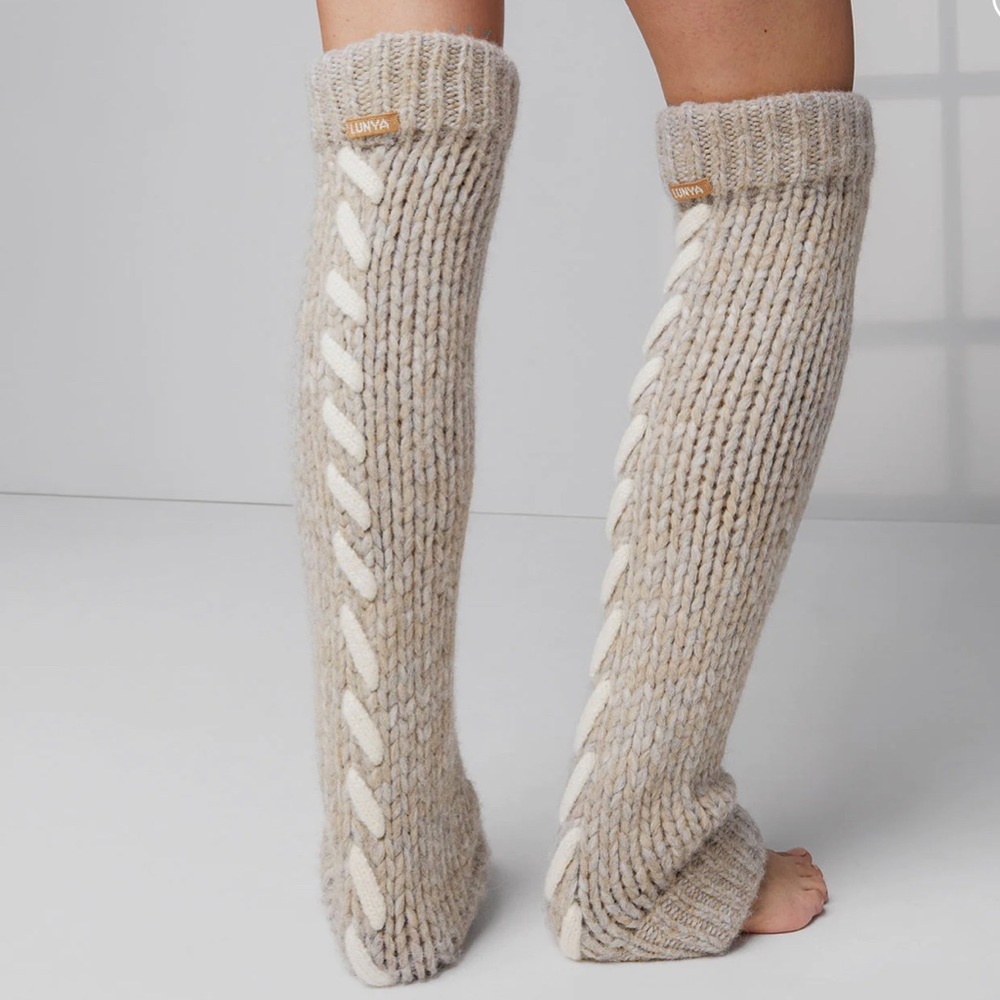 Brand New In Box Lunya Leg Warmers